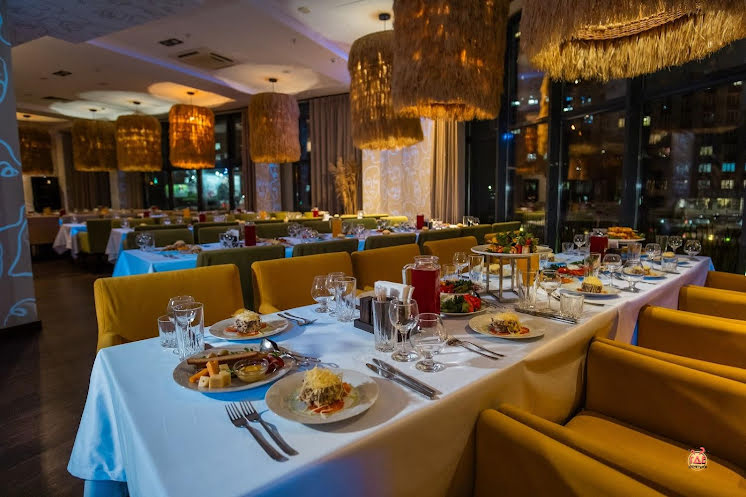 Зал ресторана «Саванна»  в «Gorskiy city hotel» фотография №4