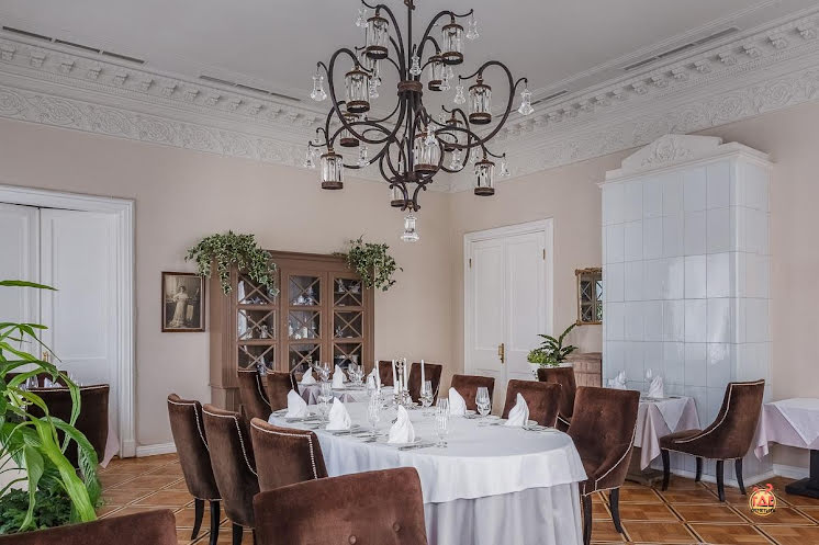 Каминный зал в «Гусятникоff» фотография №2