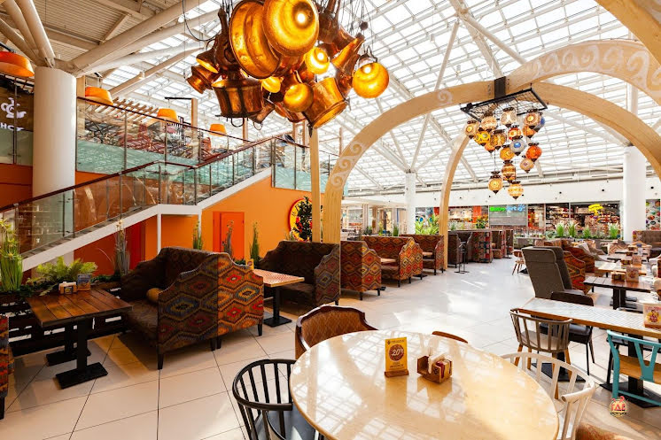 Зал ресторана  в «Чайхона №1 Авиапарк» фотография №3