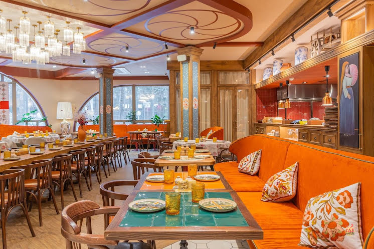 Основной зал в «Askaneli» фотография №1