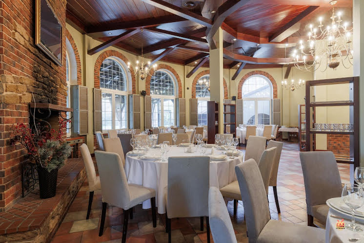 Каминный зал в «Шале Березка Новогорск» фотография №3