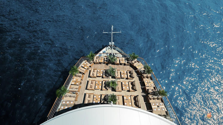 Летняя веранда «Ласточка» в «Yacht Event» фотография №4