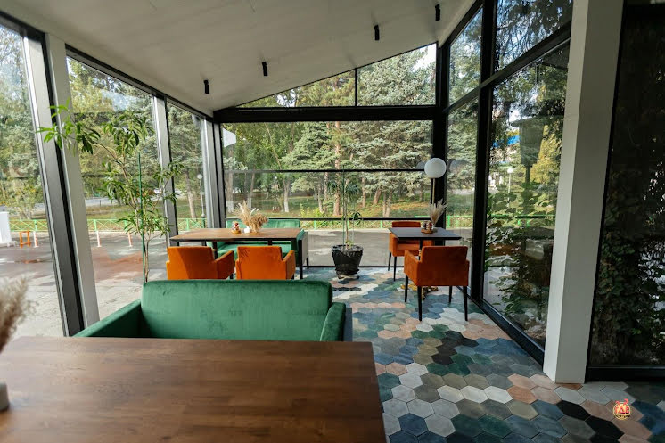 Малый зал с террасой  в «Сабли-Зубы» фотография №2