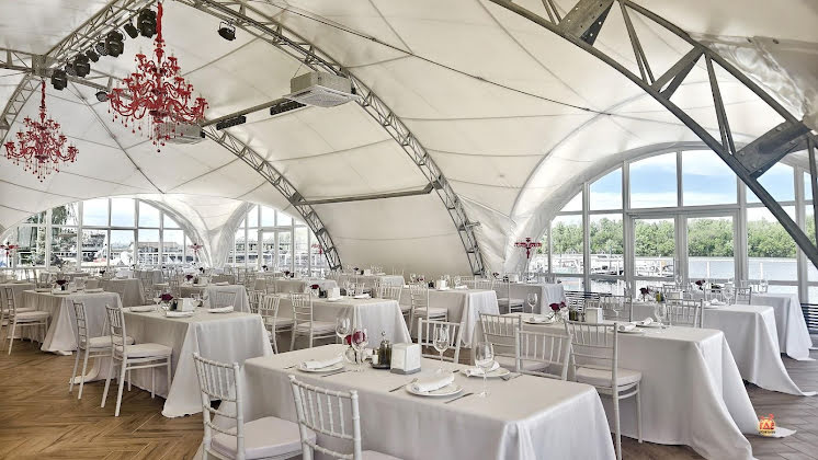 Шатер  в «Яхт клуб Ласточка» фотография №11