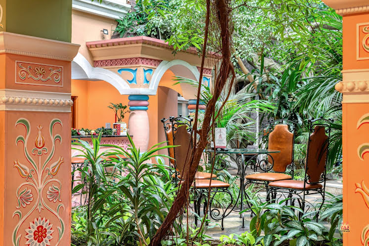 Зал «Зимний сад» в «Русская трапеза» фотография №14