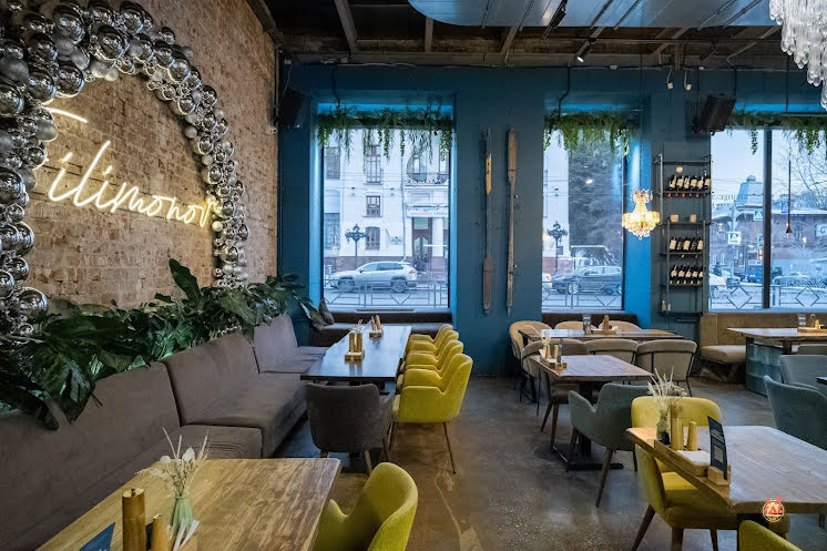Большой зал в «Filimonov bistro» фотография №7