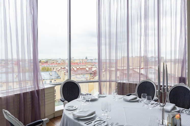 Зал «Голубая гостиная» в «Амбассадор» фотография №13