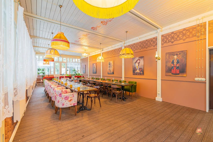 Зал "Зимняя веранда" в «Askaneli» фотография №11