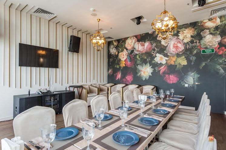 Малый караоке зал в «Сытый лось на Кунцево» фотография №12