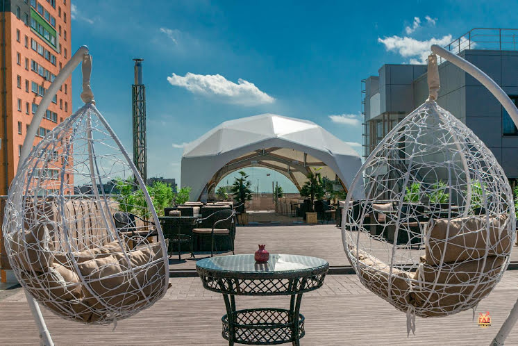 Летний шатер на крыше в «GRANAT» фотография №9