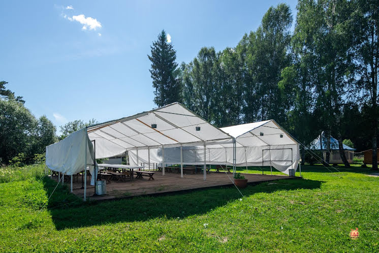 Белый шатер в «Зорька» фотография №12