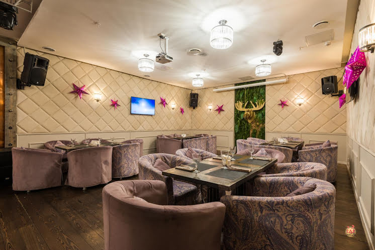 Большой караоке-зал в «Сытый лось в Медведково» фотография №19