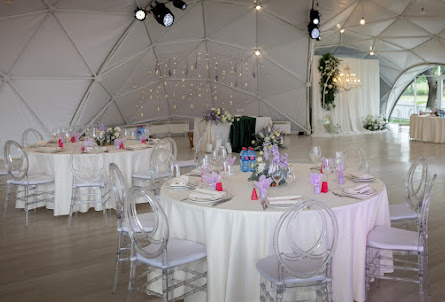 Шатер в яблоневом саду в Жемчужный зал