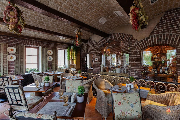 Зал на втором этаже  в «Вилла Паста» фотография №11