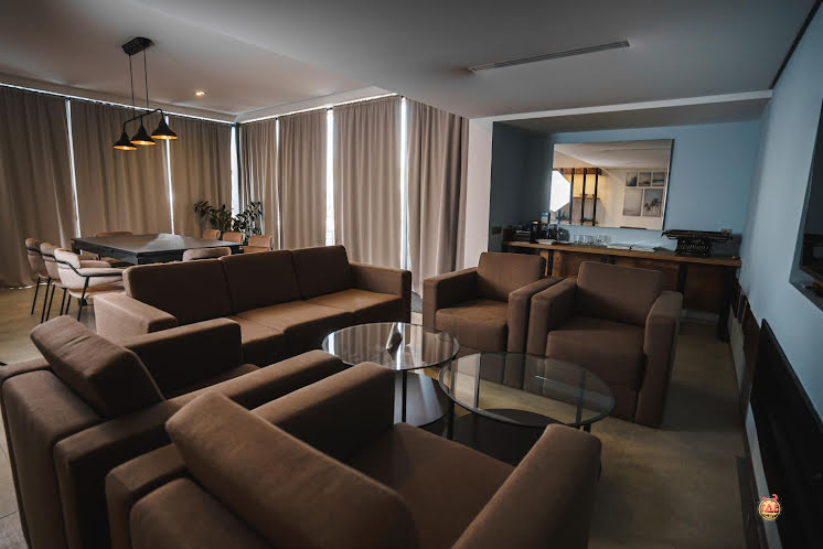 Банкетный зал «Каминный» в «GOPARK HOTEL» фотография №6