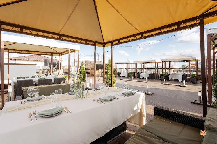 Ресторан на крыше "The Terrace" в «Courtyard by Marriott Kazan Kremlin» фотография №11