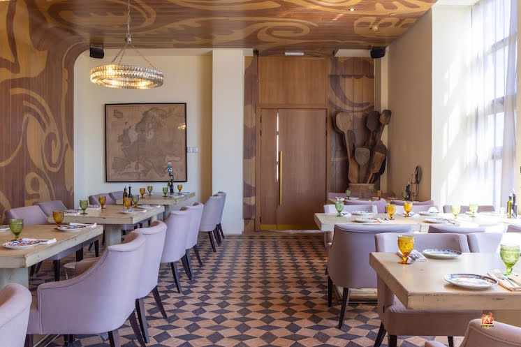 Светлый зал  в «Bocconcino» фотография №6