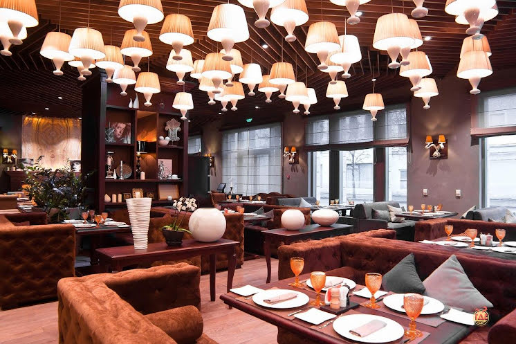 Основной зал в «Бурбон» фотография №4