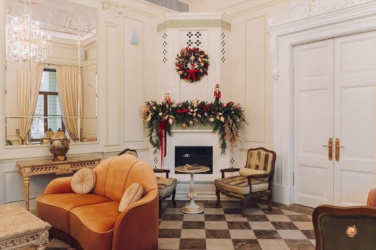 Зал "Каминный" в «Вилла Принца Ольденбургского» фотография №16