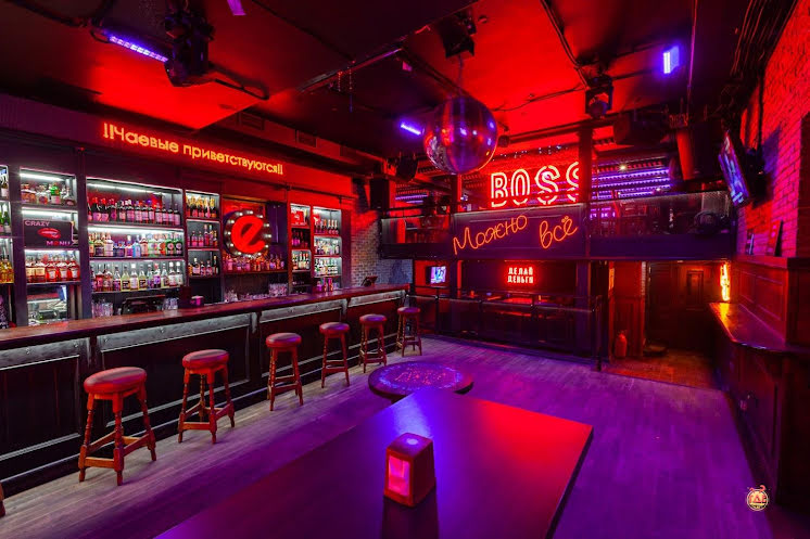 Зал ресторана  в «Небар на Мясницкой» фотография №13