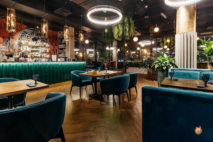 Большой зал в «Чайхана Инжир на Бутырской» фотография №4