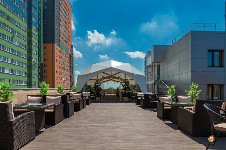 Летний шатер на крыше в «GRANAT» фотография №16