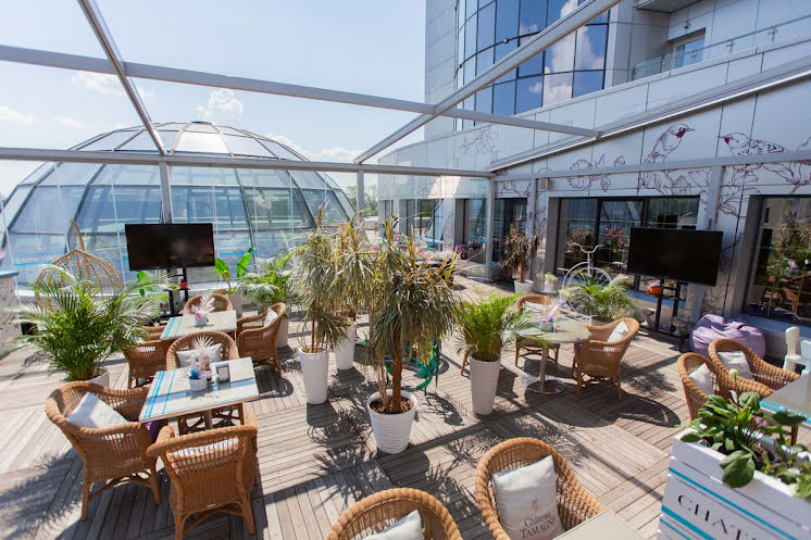 Летняя терраса  в «Гранд Отель «Видгоф»» фотография №1