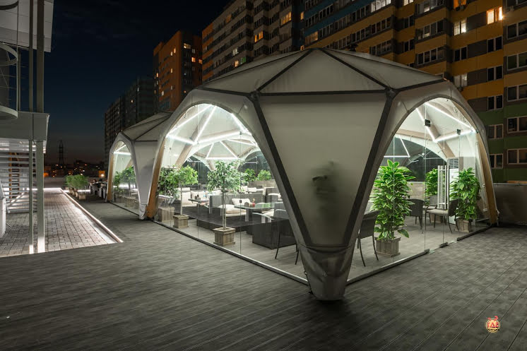 Летний шатер на крыше в «GRANAT» фотография №18