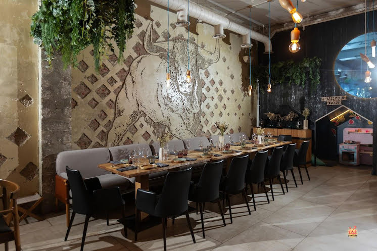 Основной зал в «Голый шеф» фотография №3