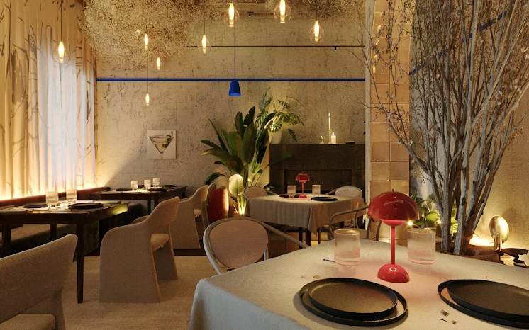 Зал "Каминный" в «Lalaki на Московском проспекте» фотография №4