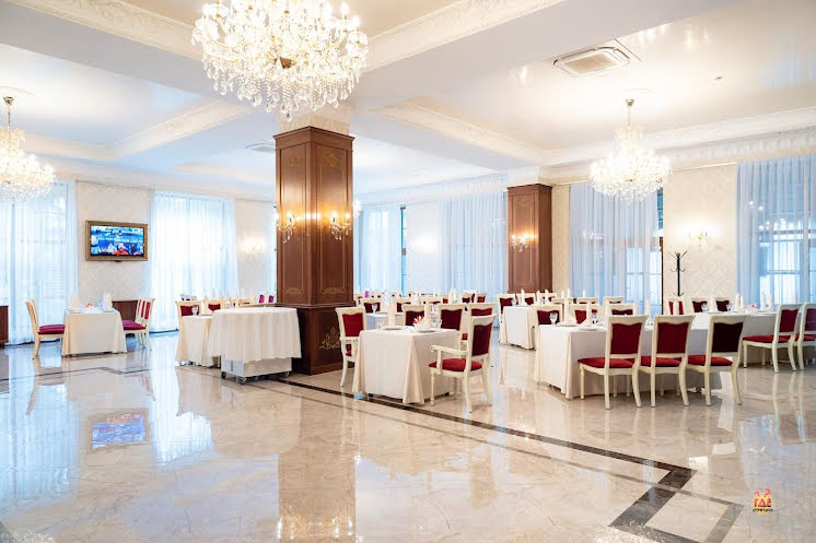 Зал "Каминный" в «Голубое Озеро» фотография №9