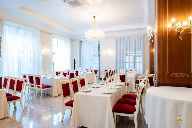 Зал "Каминный" в «Голубое Озеро» фотография №6