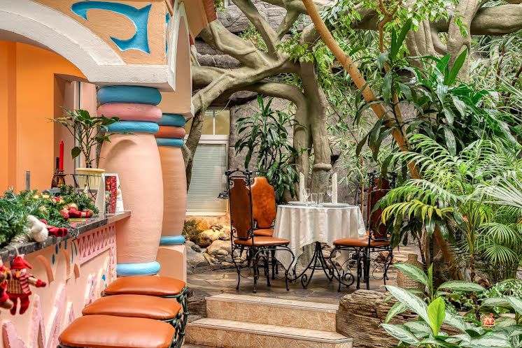 Зал «Зимний сад» в «Русская трапеза» фотография №8