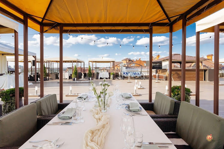 Ресторан на крыше "The Terrace" в «Courtyard by Marriott Kazan Kremlin» фотография №15