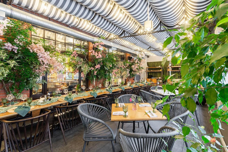 Зимняя терраса в «BONA Петергоф» фотография №9