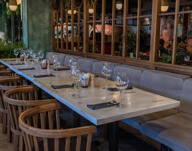  ресторан Перчини на огне