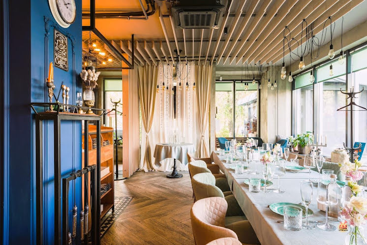 Основной зал в «Lampa cafe» фотография №2