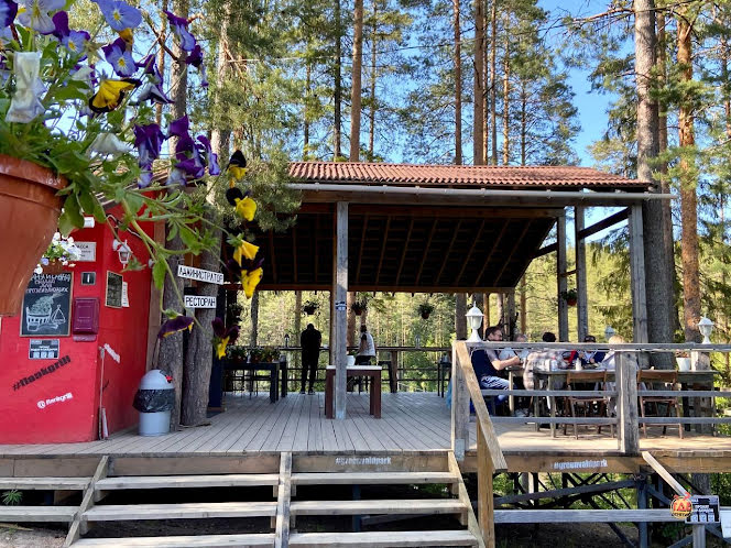 Зал "FLANK Grill&BBQ с террасой" в «GREENVALD Парк Скандинавия» фотография №6