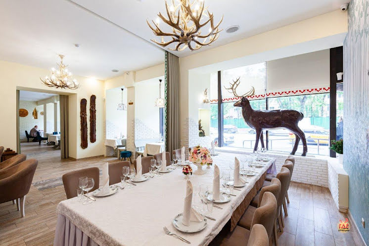 Зал «Охотничий» в «Таёжный» фотография №2