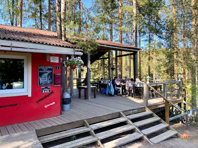 Зал "FLANK Grill&BBQ с террасой" в «GREENVALD Парк Скандинавия» фотография №7