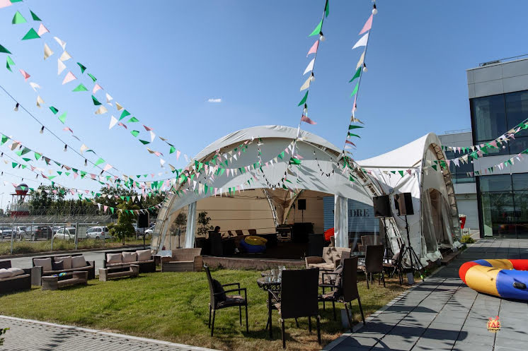 Летний шатер в «Azimut Аэропорт Отель Екатеринбург» фотография №3