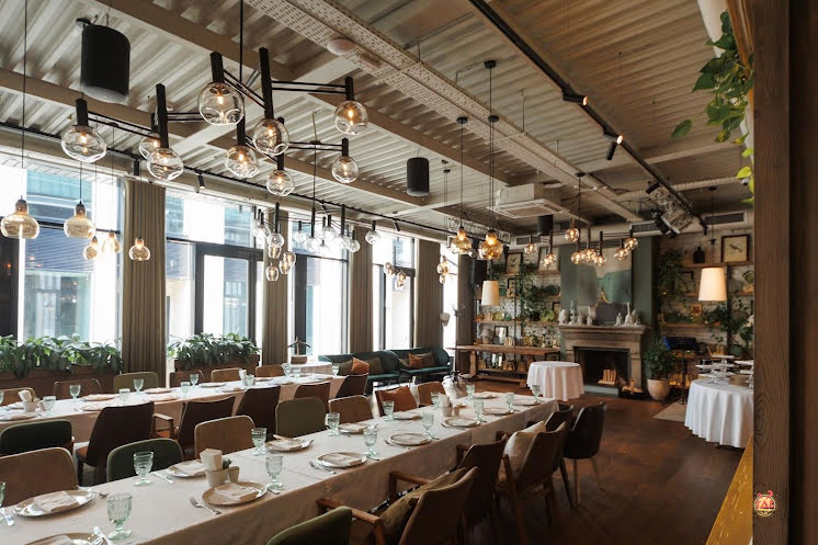 Основной зал в «Qartuli» фотография №5