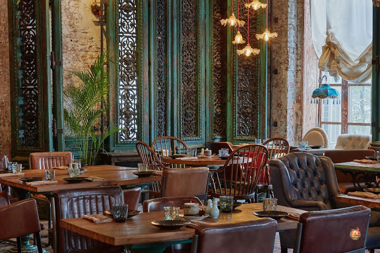 Основной зал в «Казбек» фотография №2