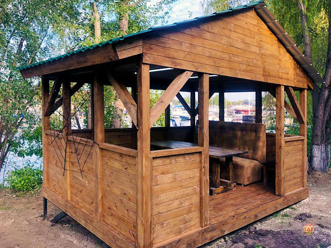 Беседка на 10 человек в «Эдельвейс» фотография № 1