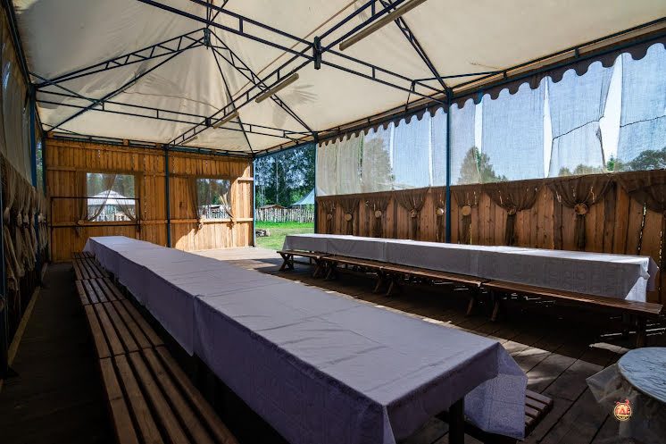 Шатер «Эковеранда» в «Зорька» фотография №3