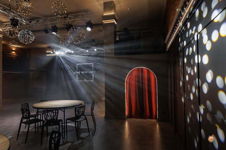 Основной зал  в «One Way Loft» фотография №4