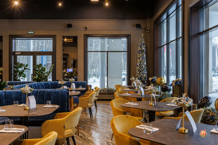 Зал ресторана  в «Debrett» фотография №4