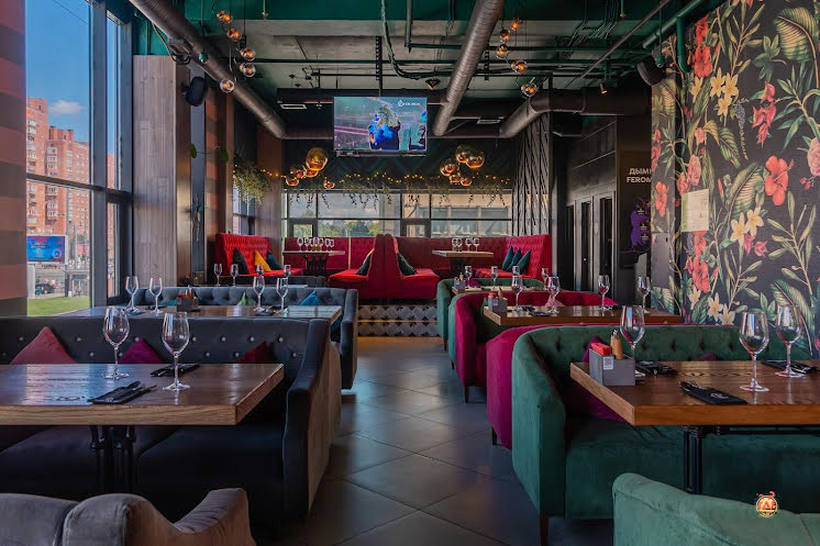 Основной зал в «Feromon Na Grazhdanskom» фотография №4