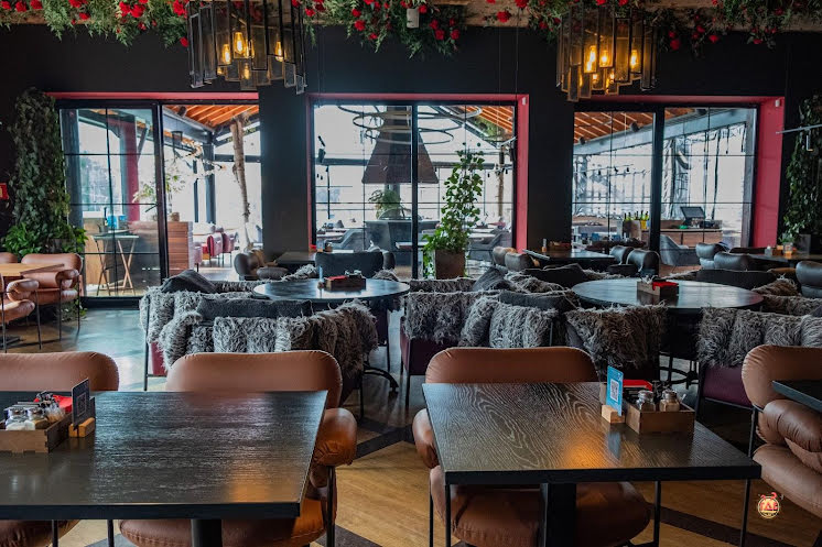 Предтеррасный зал  в «Бык и Море» фотография №6