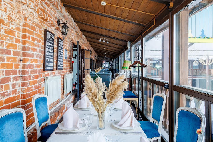 Зал с дровяной печью в «Татарская усадьба» фотография №19